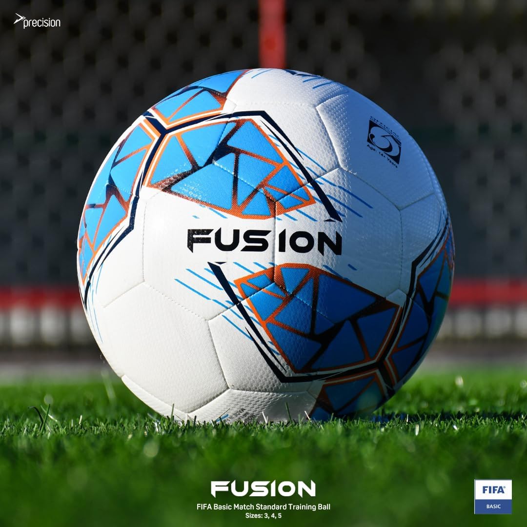 FIFA Precision Fusion Football White \ Blue