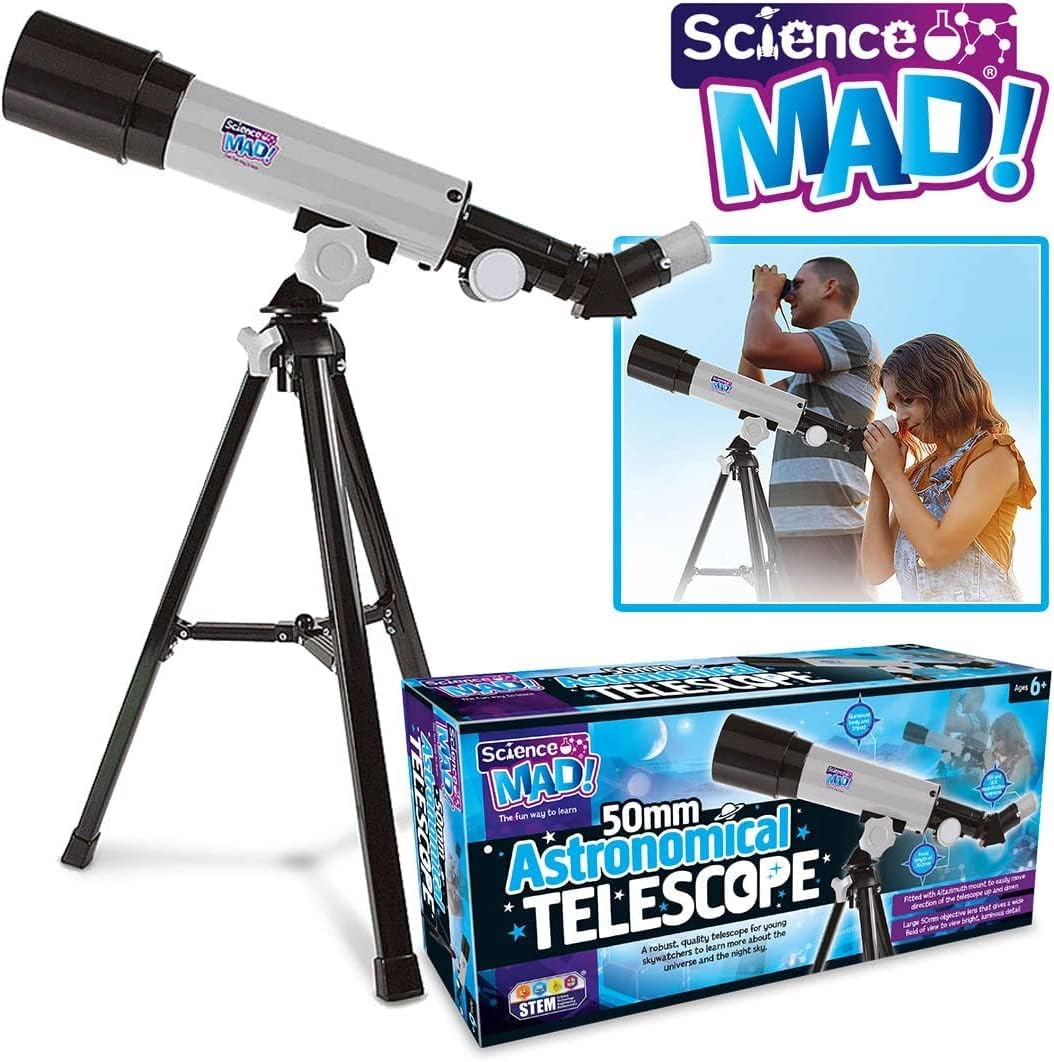 Science Mad 50mm Astronomical Telescope
