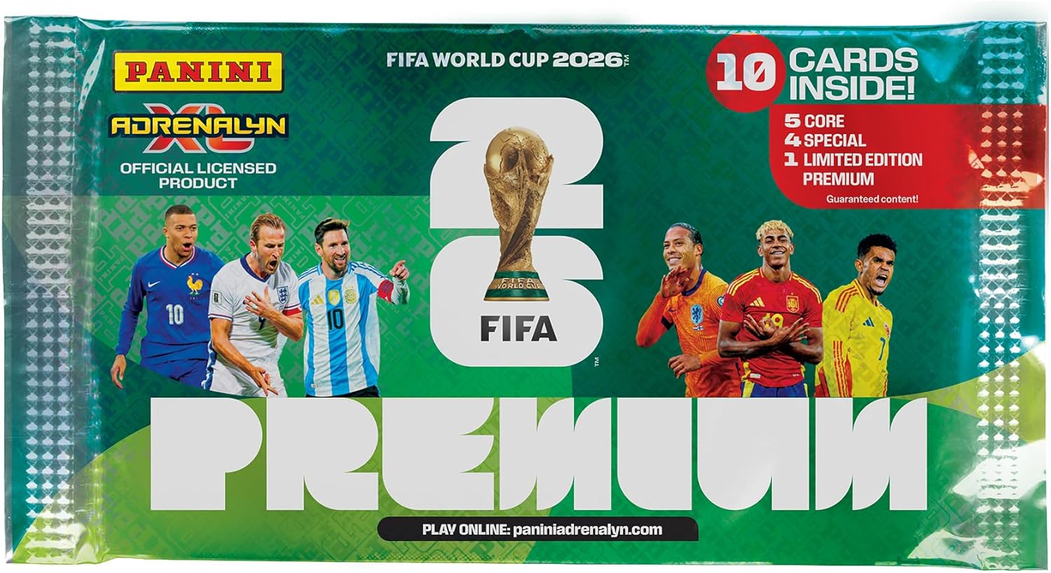 FIFA World Cup 2026 Adrenalyn XL Premium Booster