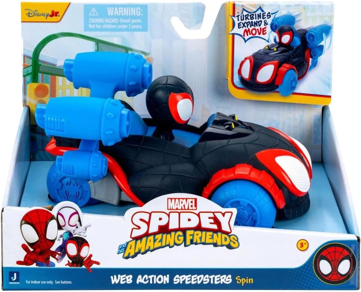 Spidey & his Amazing Friends Web Action Speeders Spin Master