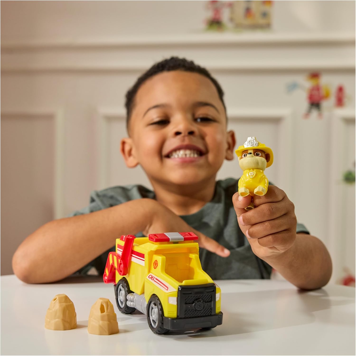 Paw Patrol Fire Rescue Vehicle - Rubble