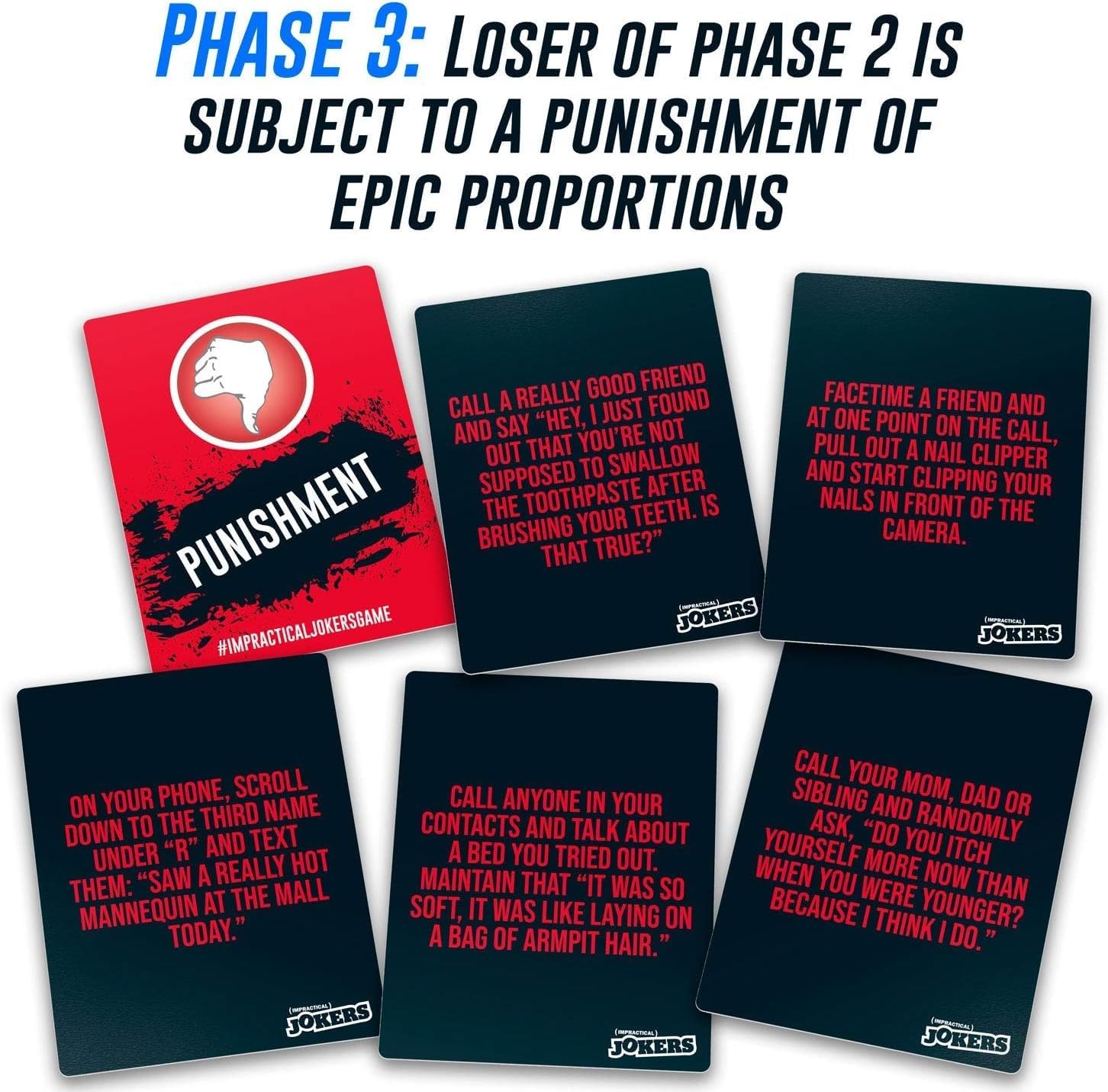 Tru TV Impractical Jokers Game - Box of Challenges