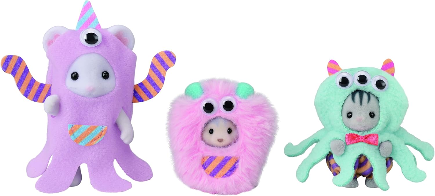 Sylvanian Families Funny Monster Trio
