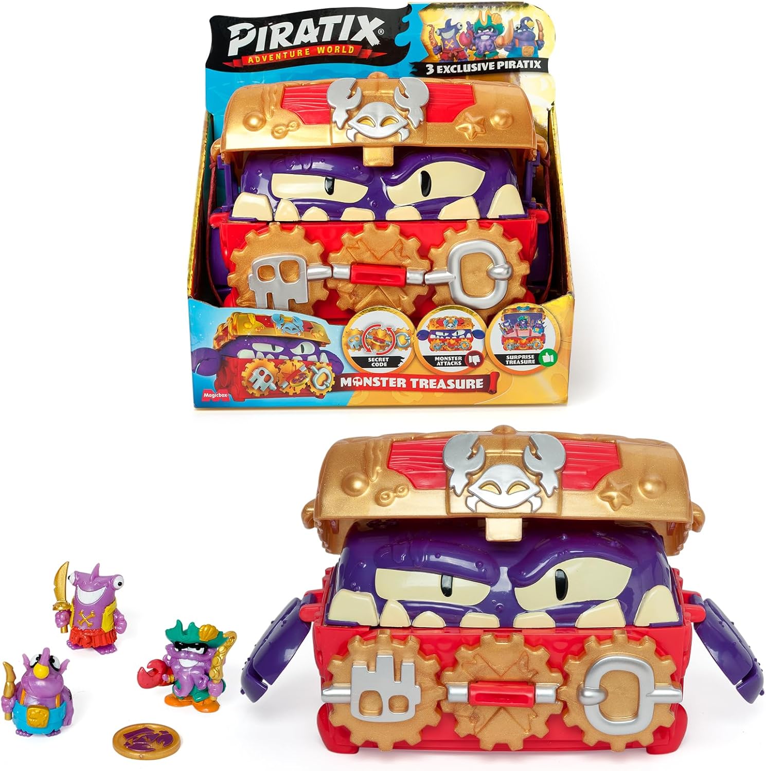 Piratix Golden Treasure Monster Treasure
