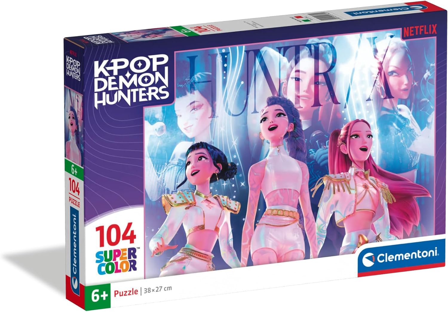 Clementoni K-Pop Demon Hunters 104 Piece Jigsaw Puzzle
