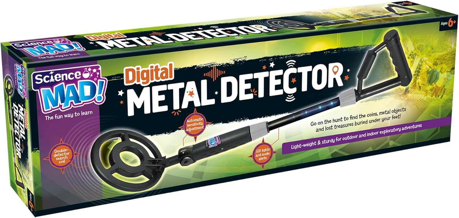 Science Mad Digital Metal Detector