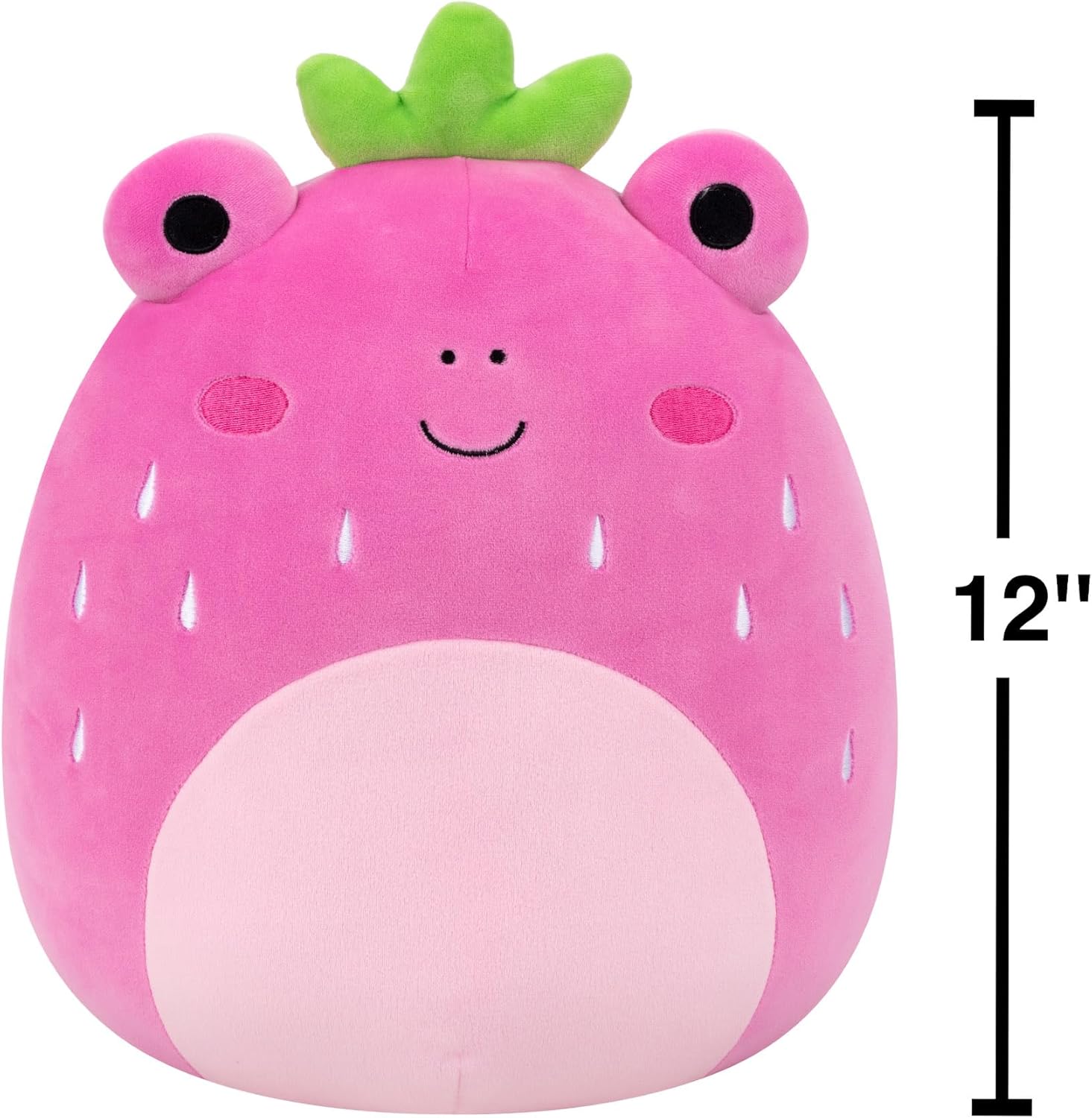 Squishmallows 30cm Adabelle the Strawberry Frog Plush