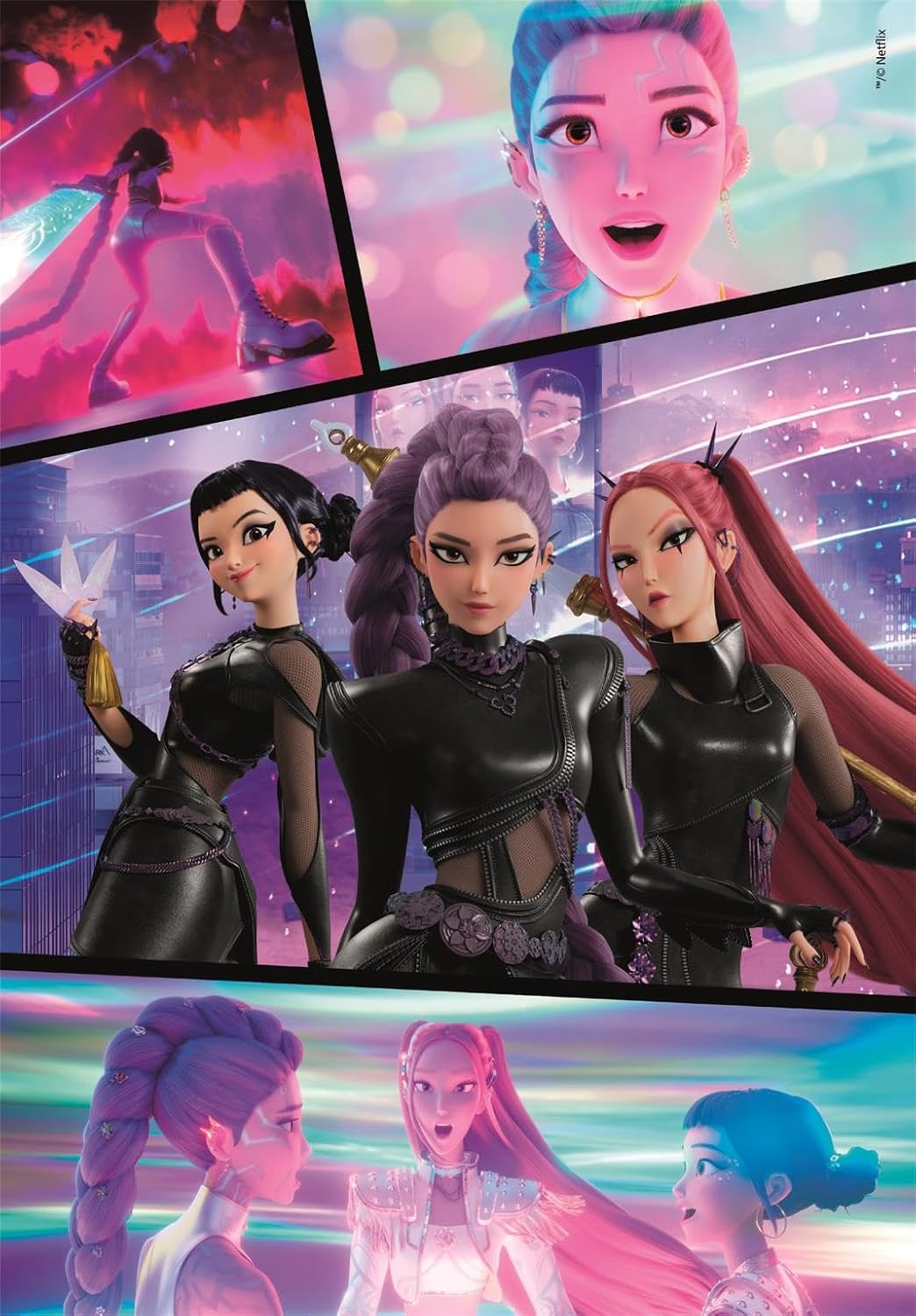 Clementoni K-Pop Demon Hunters 300 Piece Jigsaw Puzzle
