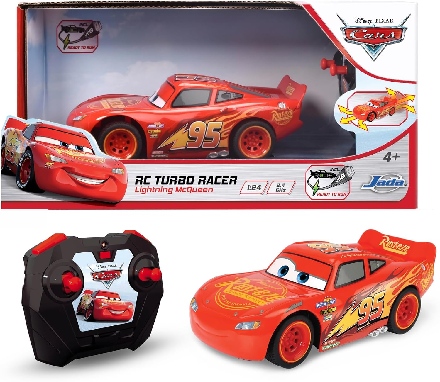 Pixar Lightning McQueen Radio Controlled Car