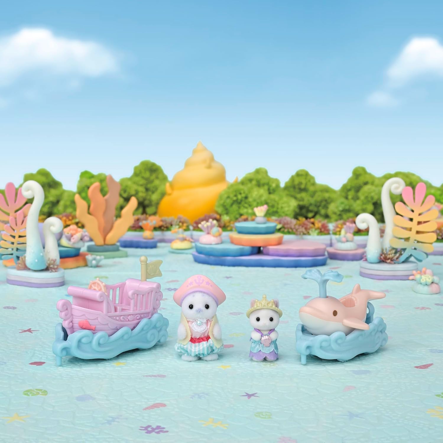 Sylvanian Families Amusement Park Ride Set -Ride