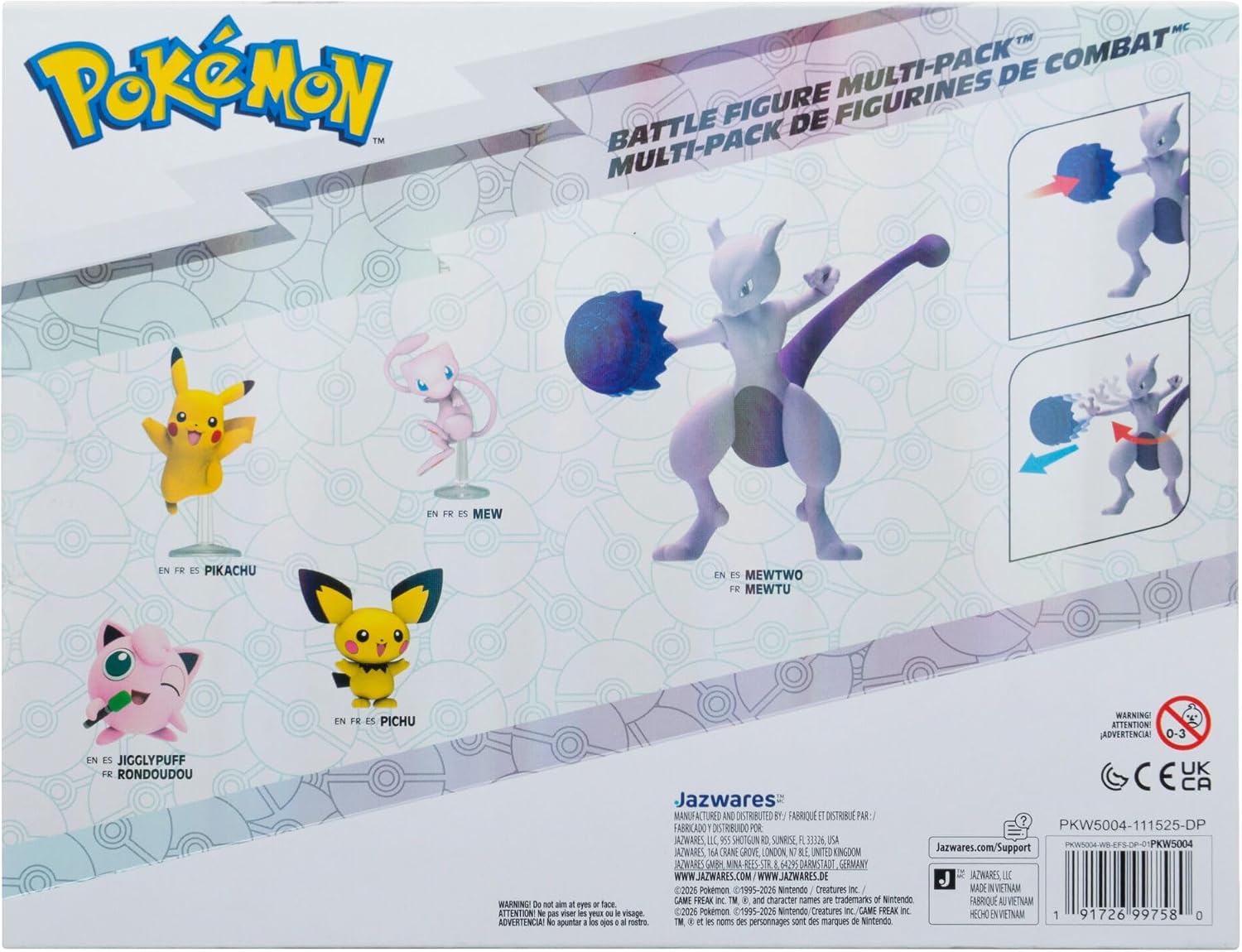 Pokemon 30th Anniversary 5 Figure Multipack