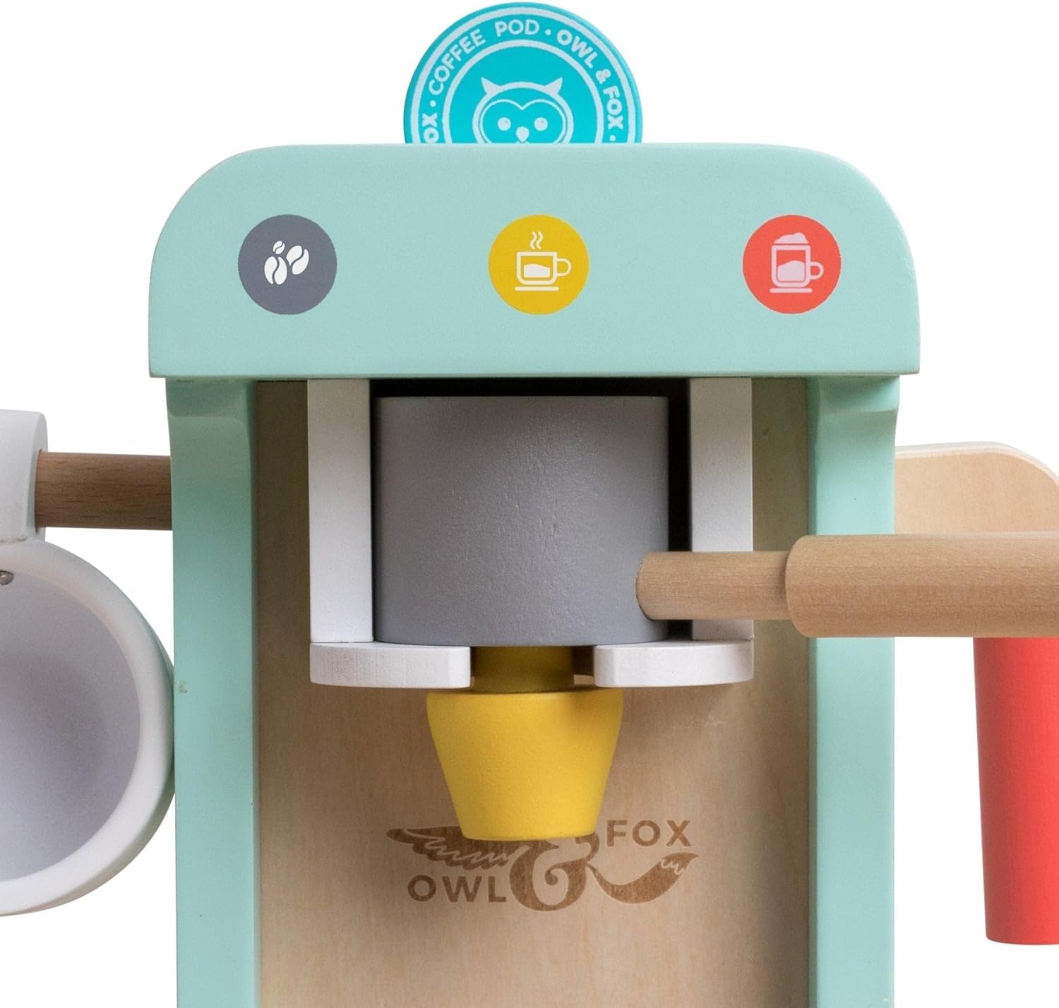 Owl & Fox Wooden Coffee Machine
