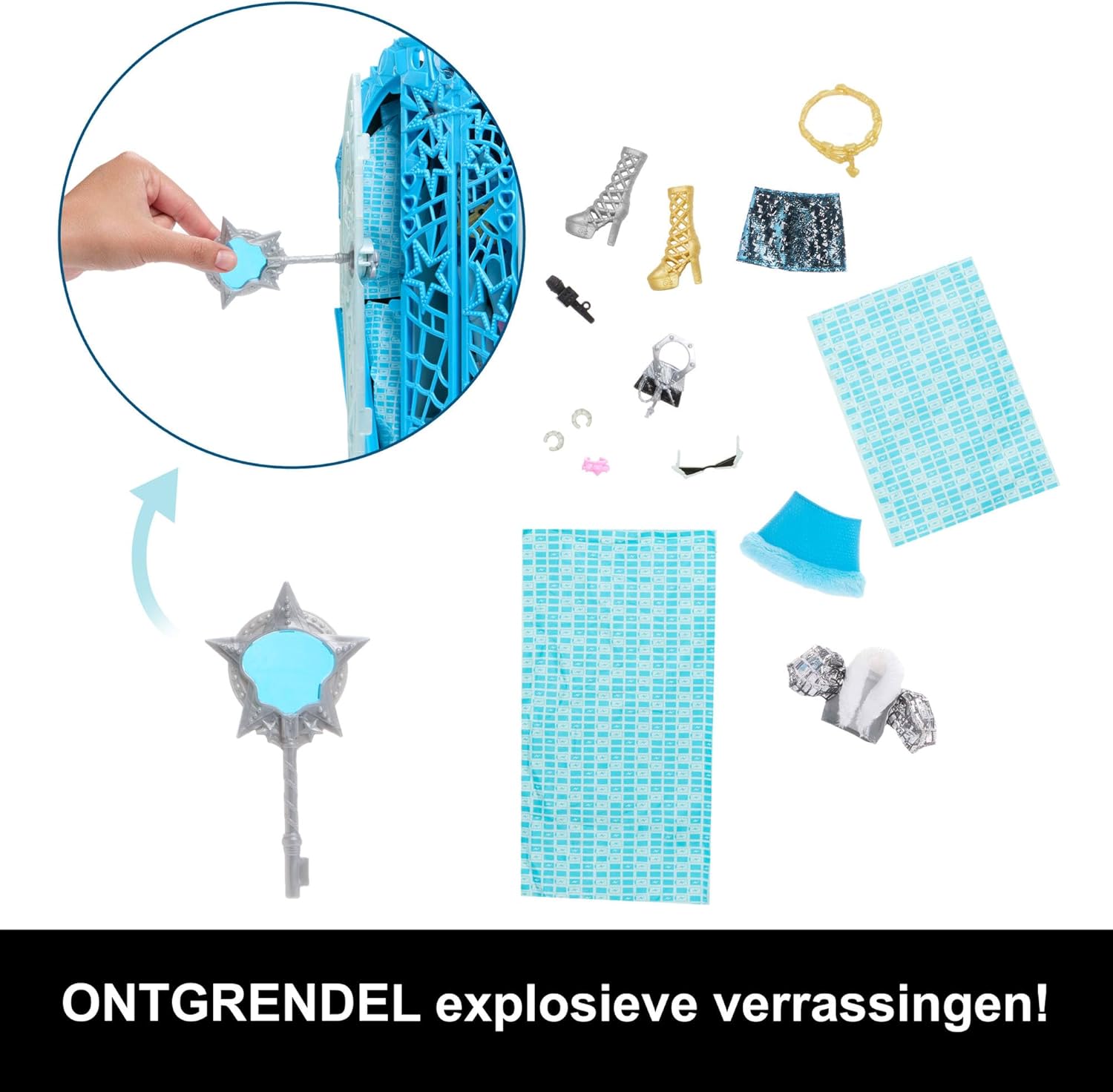 Monster High Skulltimate Secrets Hauntlywood Mysteries Doll, Frankie Stein