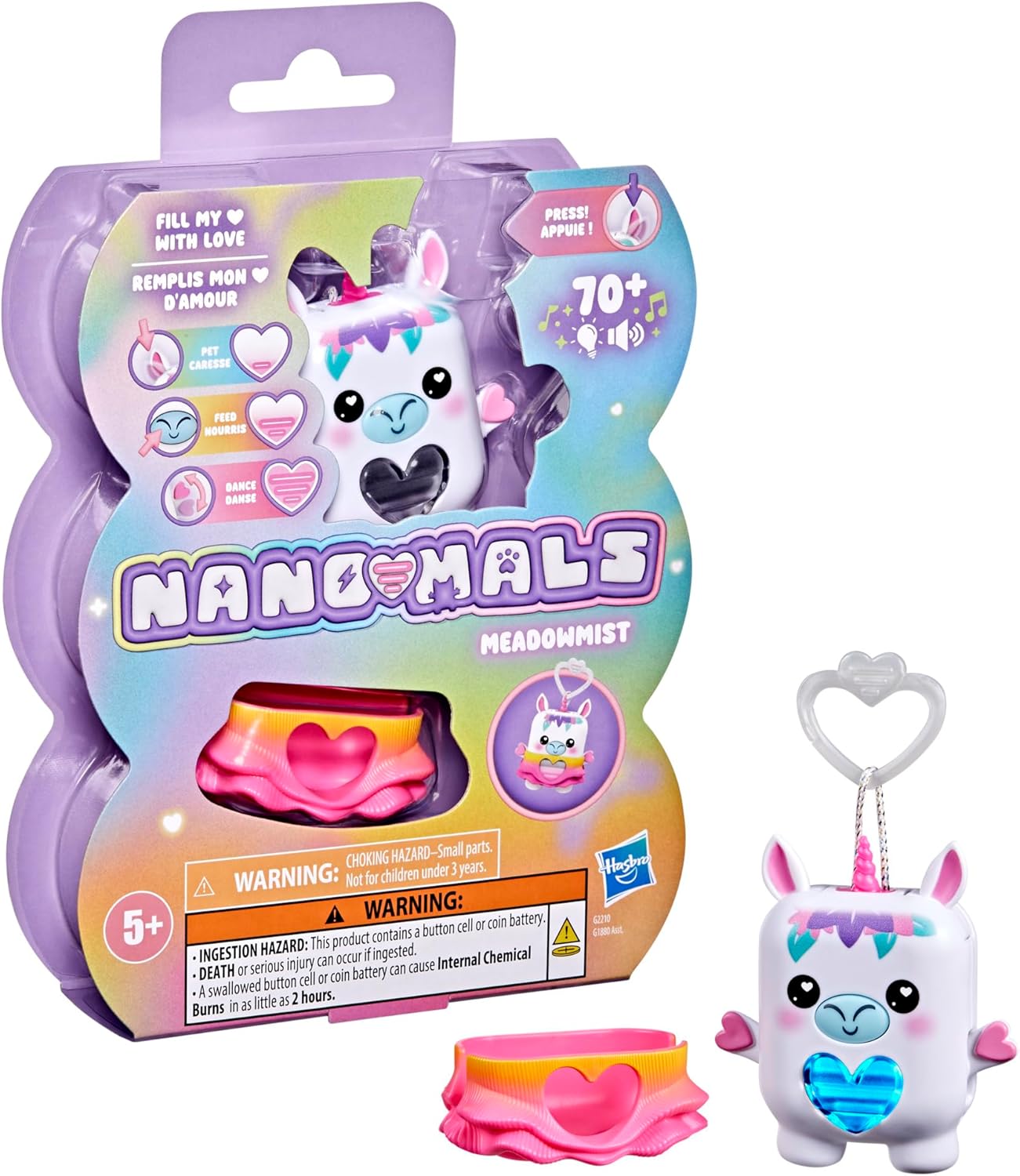 Nano-mals Meadowmist The Unicorn Electronic Fidget Pet
