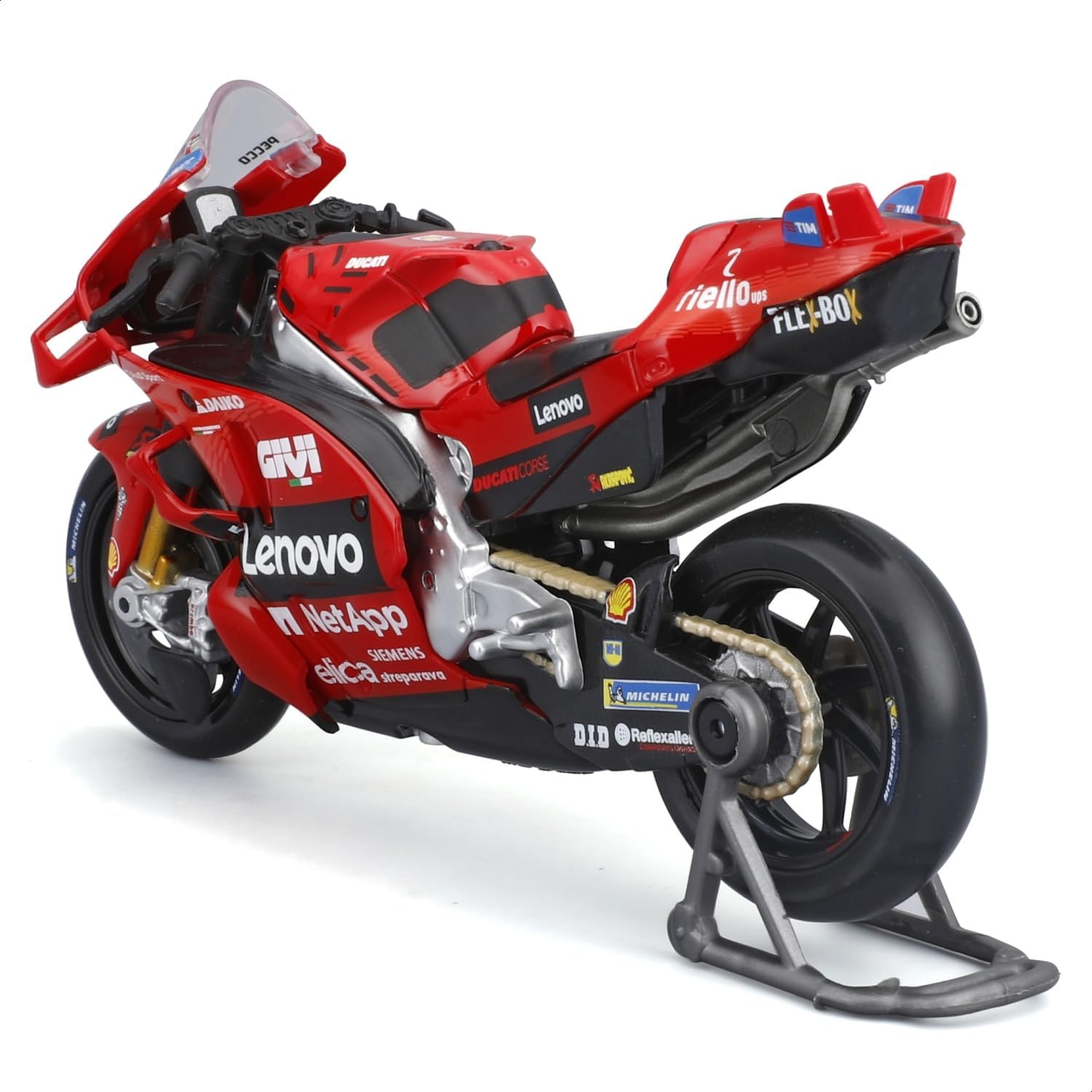 Ducati Desmosedici GP 2024 No1 Francesco Bagnaia 1:18 Scale Motorcycle