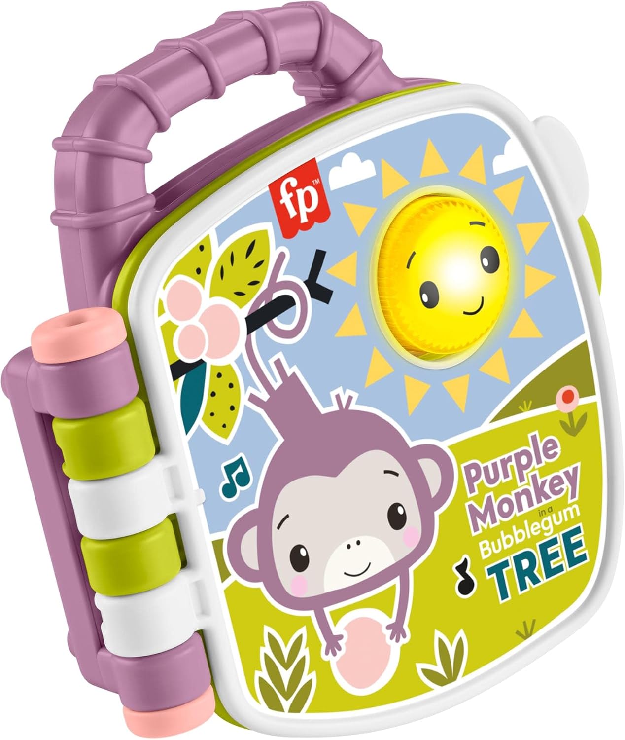 Fisher-Price Baby Purple Monkey Musical Storybook