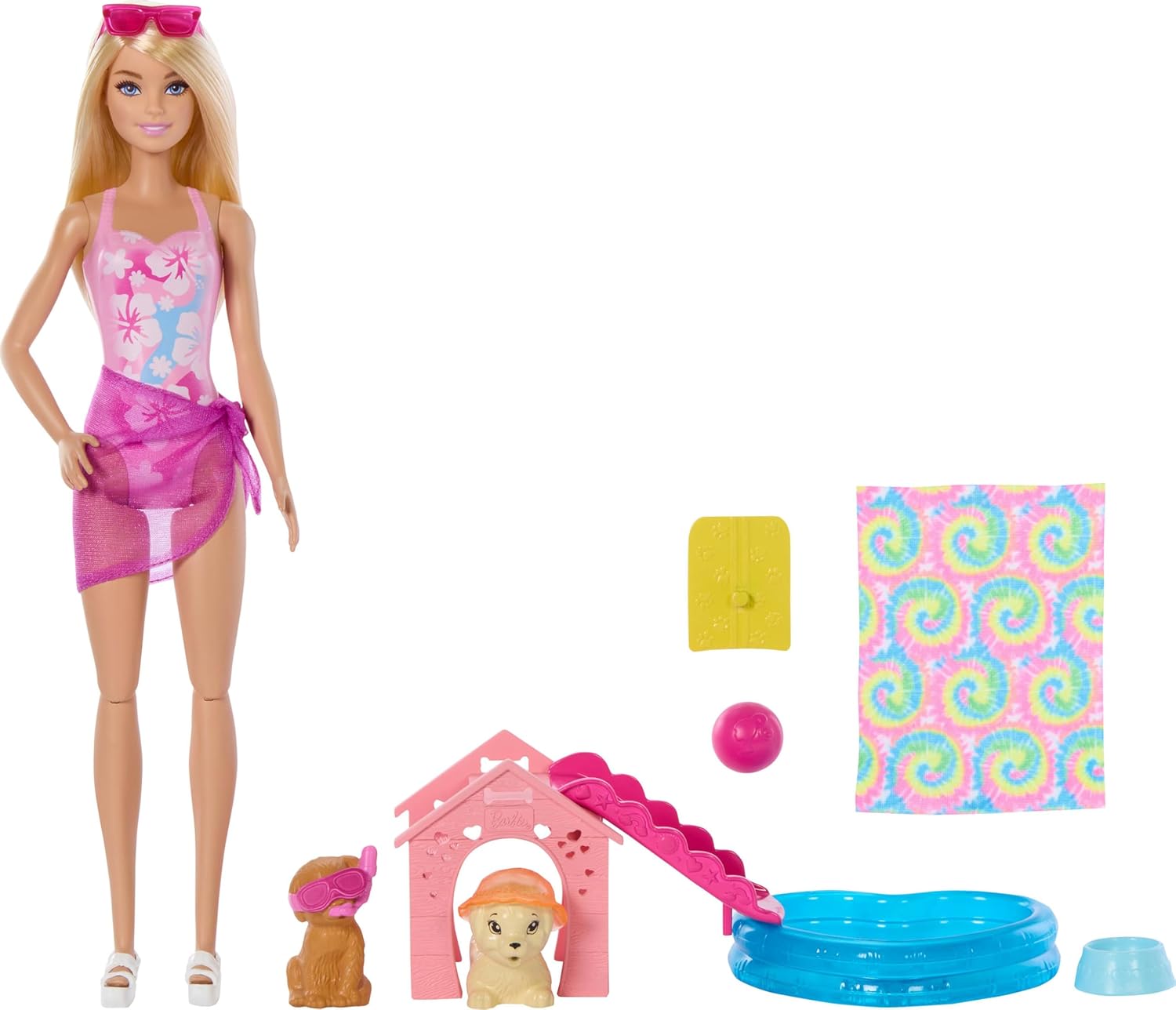 Barbie Puppy Pool Party