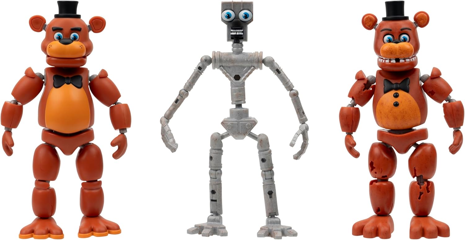 Five Nights at Freddy's Action Figure Endo-Series Classic Freddy & Withered Freddy 15cm