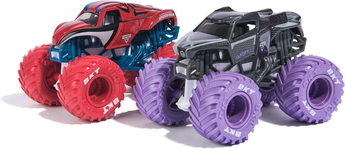 Monster Jam Marvel 1:64 Scale 2Pack Monster Trucks