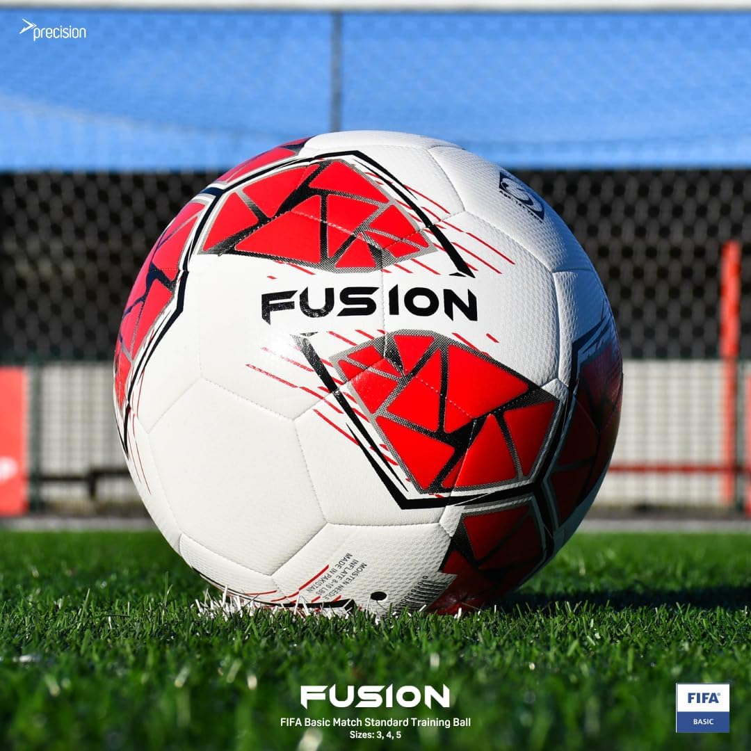 FIFA Precision Fusion Football White \ Red