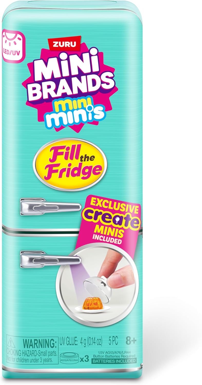 Mini Brands Fill the Fridge Playet Series 1