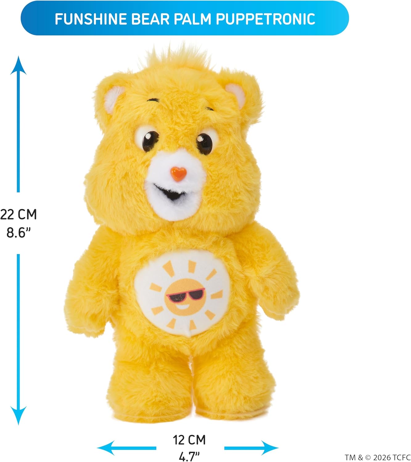 Care Bears Funshine Bear Palm Puppetronic