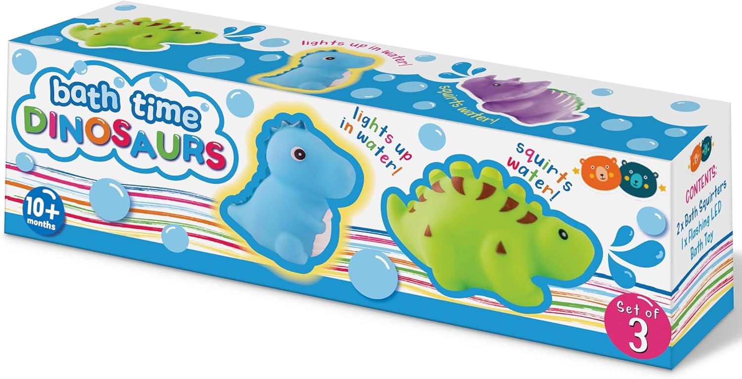 Bath Time Dinosaur Squirters