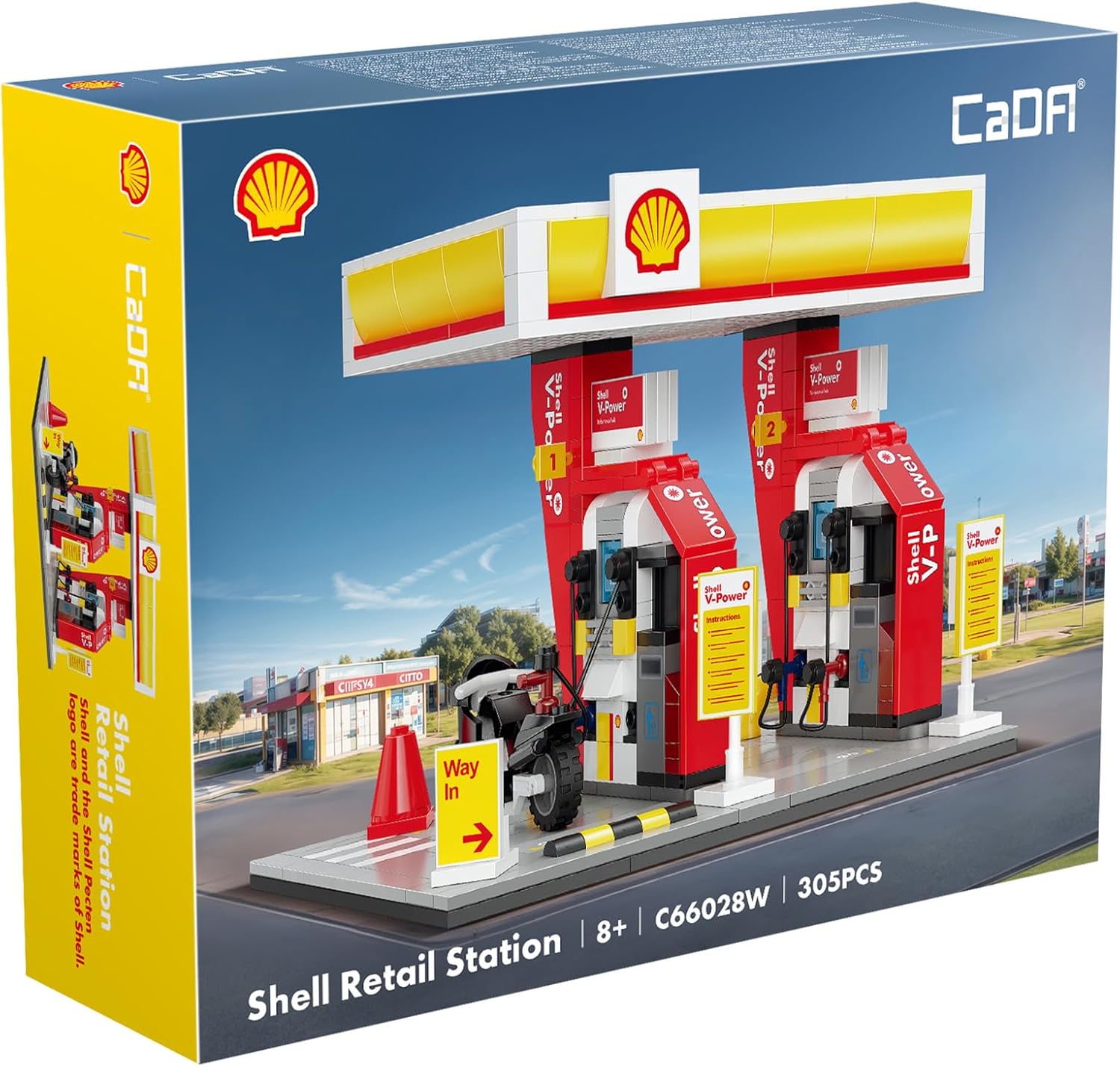 Cada Shell Retaistation 305 Piece Construction Set