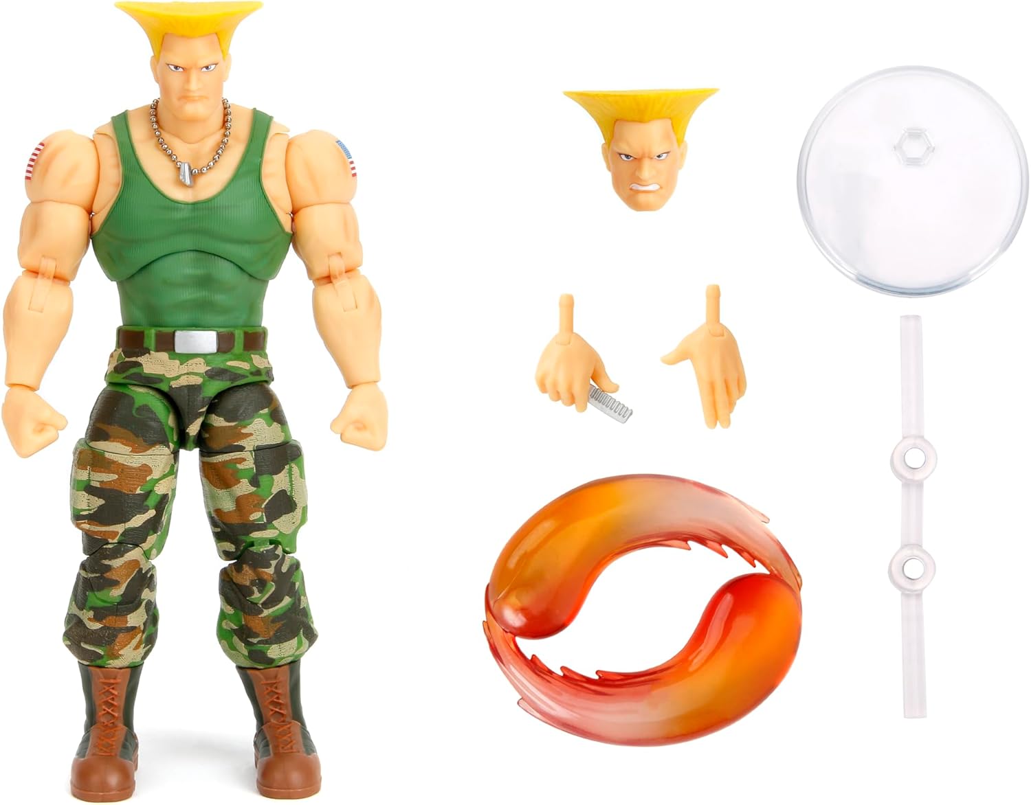 Jada Ultra Street fighter II Guile Action Figure