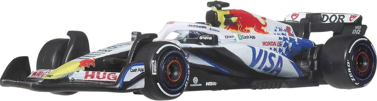 Hot Wheels Premium Visa Cash App Racing Bulls 2025 Formula 1 Team Twin Pack