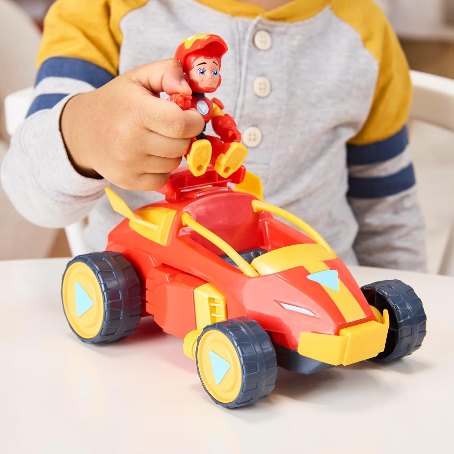 Iron Man and his Awesome Friends Figure & Vehicle 2-In-1 Mech Suit Iron Man Pack