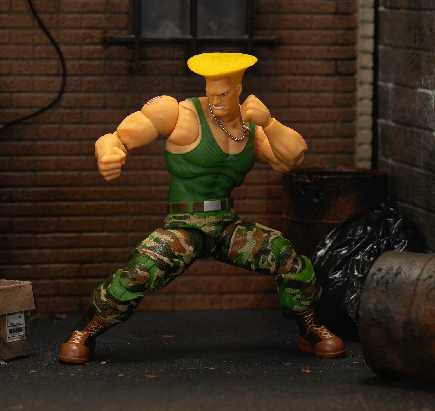 Jada Ultra Street fighter II Guile Action Figure