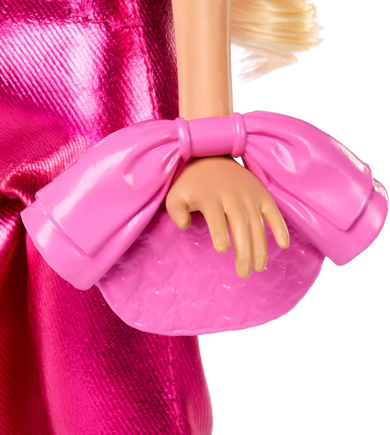 Barbie Deluxe Style Doll #5 in Metallic Pink Outfit