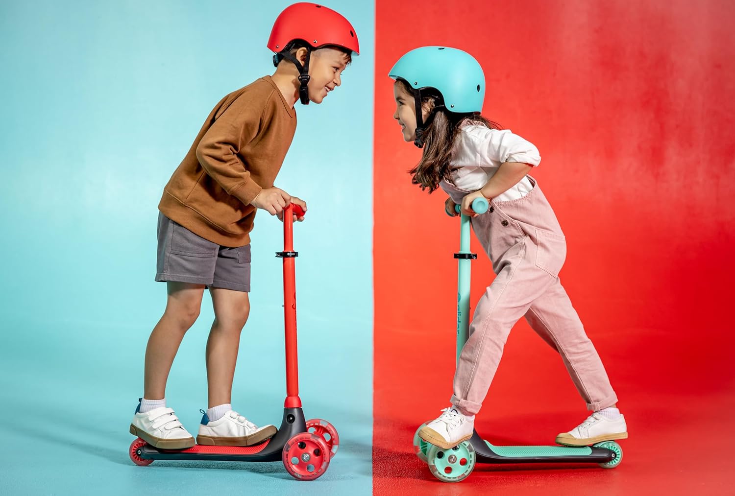 Yvolution Kiwi Glider Scooter - Green