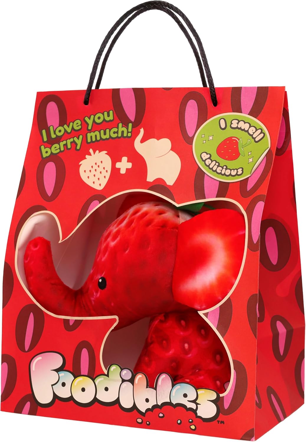 Foodibles Large Strawberry Elephant