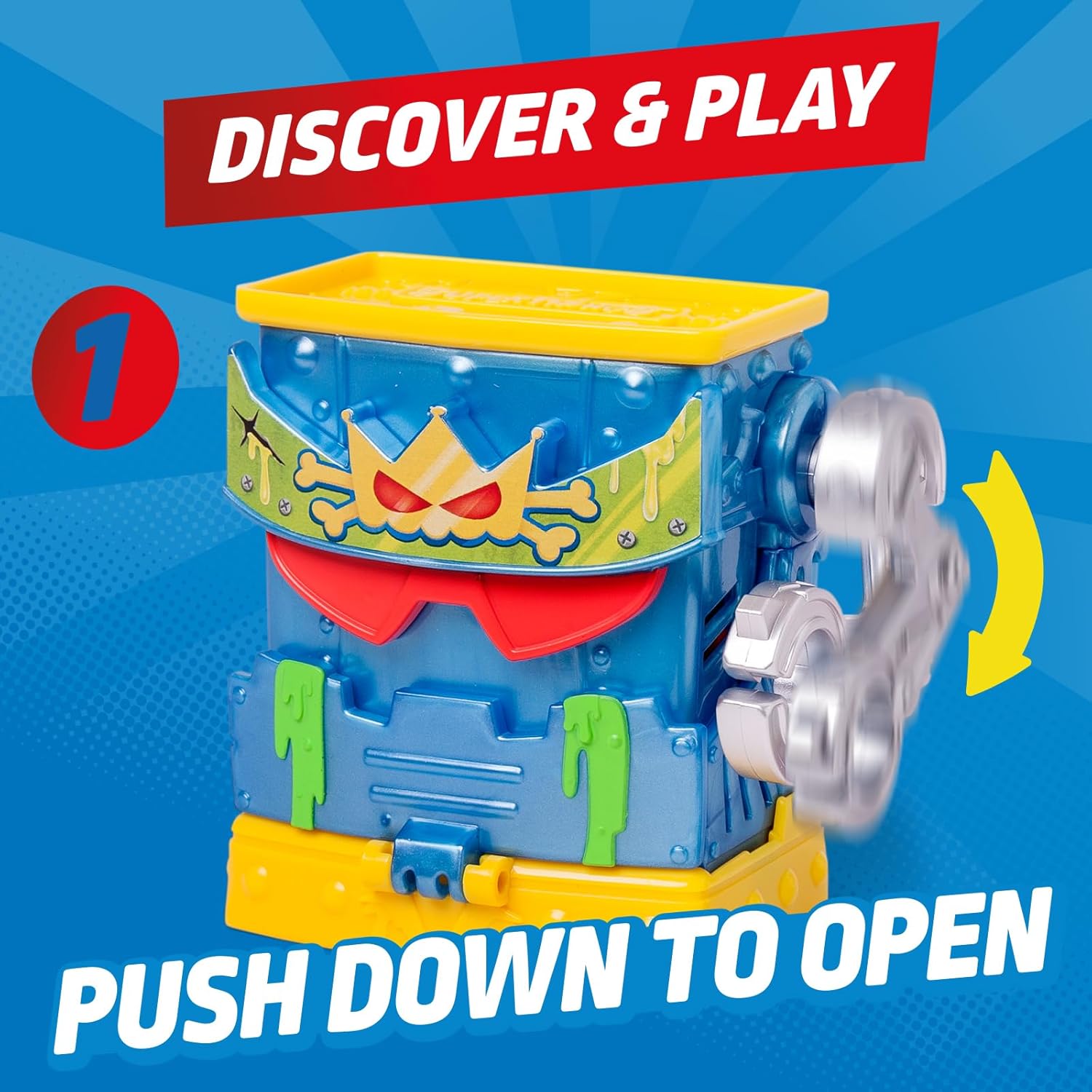 Super Things Rivals Of Kaboom Hidden Base Mr King
