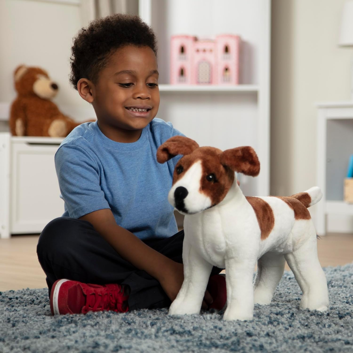 Melissa & Doug Jack Russel Terrier Big Plush Toy