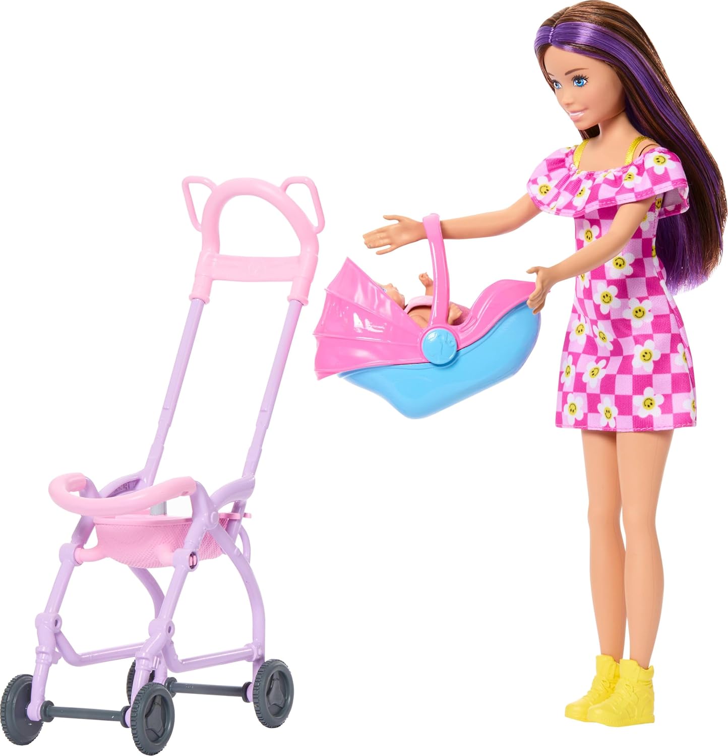 Barbie Skipper Inc Stroller Playset