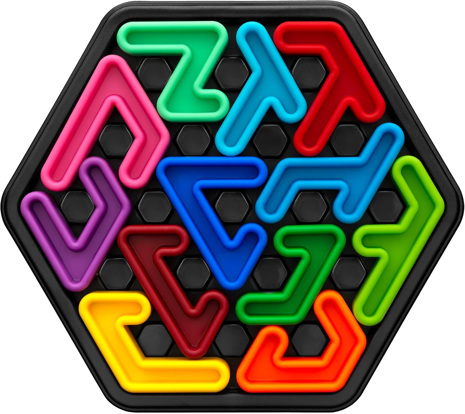 IQ Deluxe - Hexagon 1 Player Logic Game