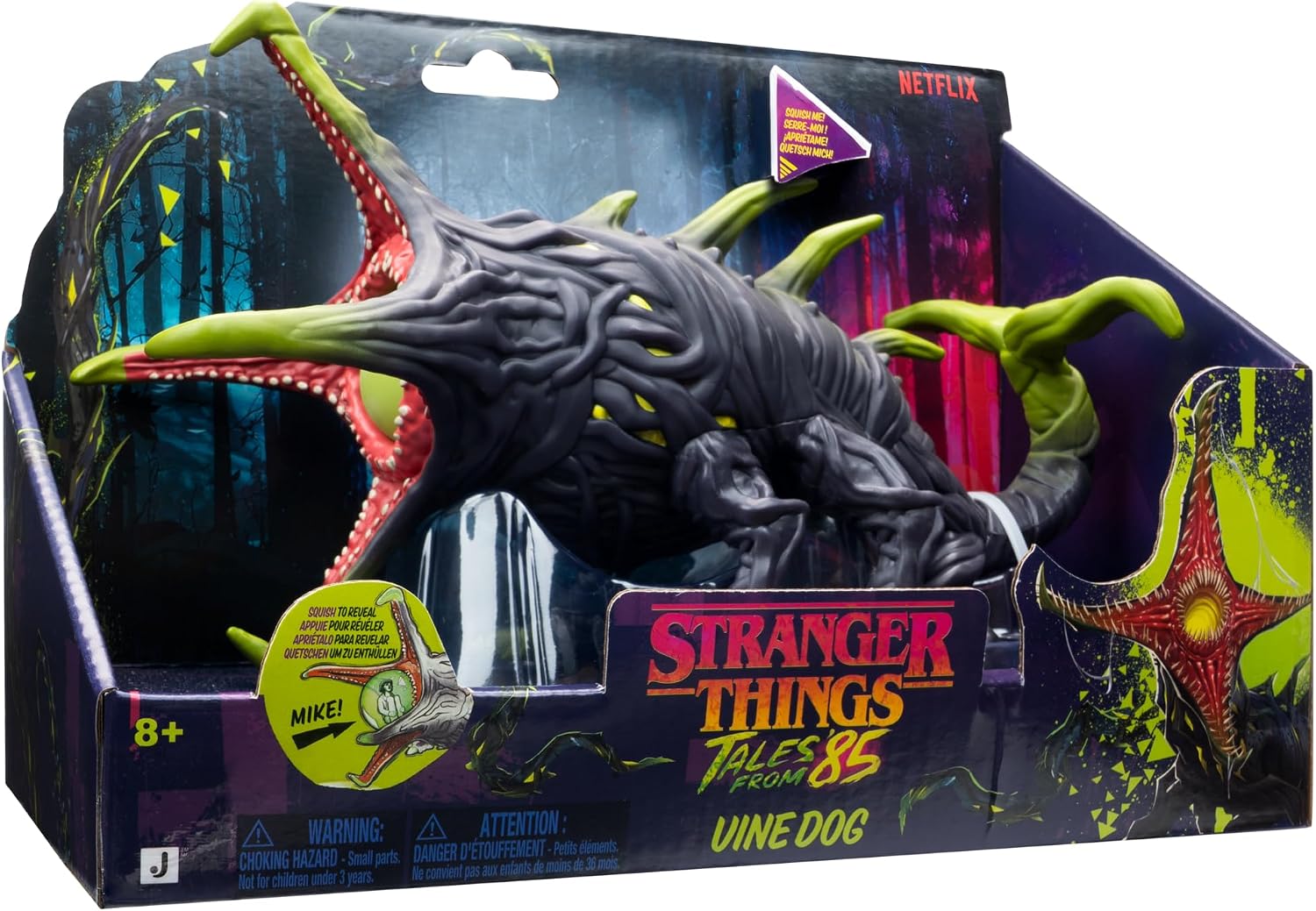 Netflix Stranger Things: Tales from '85 Vine Dog Squishy Figure