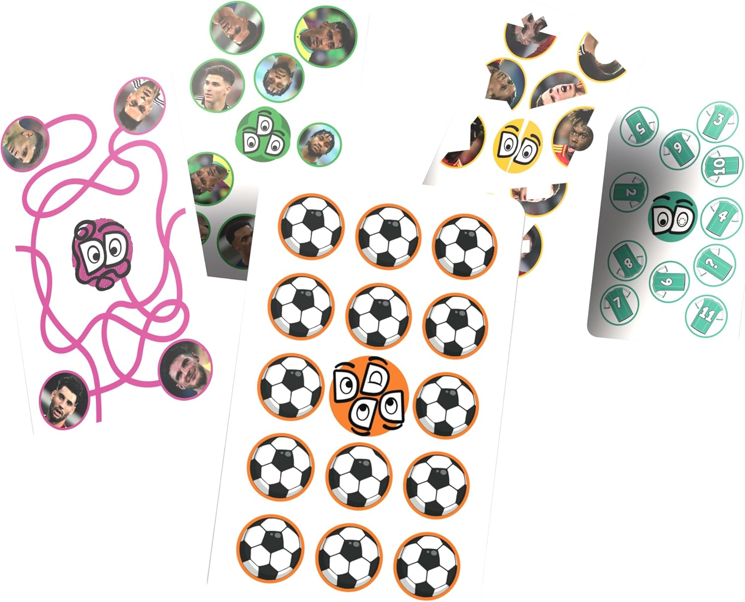 Top Trumps Goddit Game World Football Stars