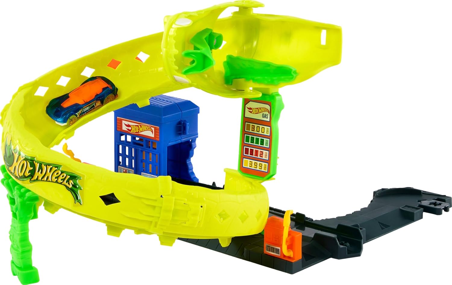 Hot Wheels Snake Gas Station