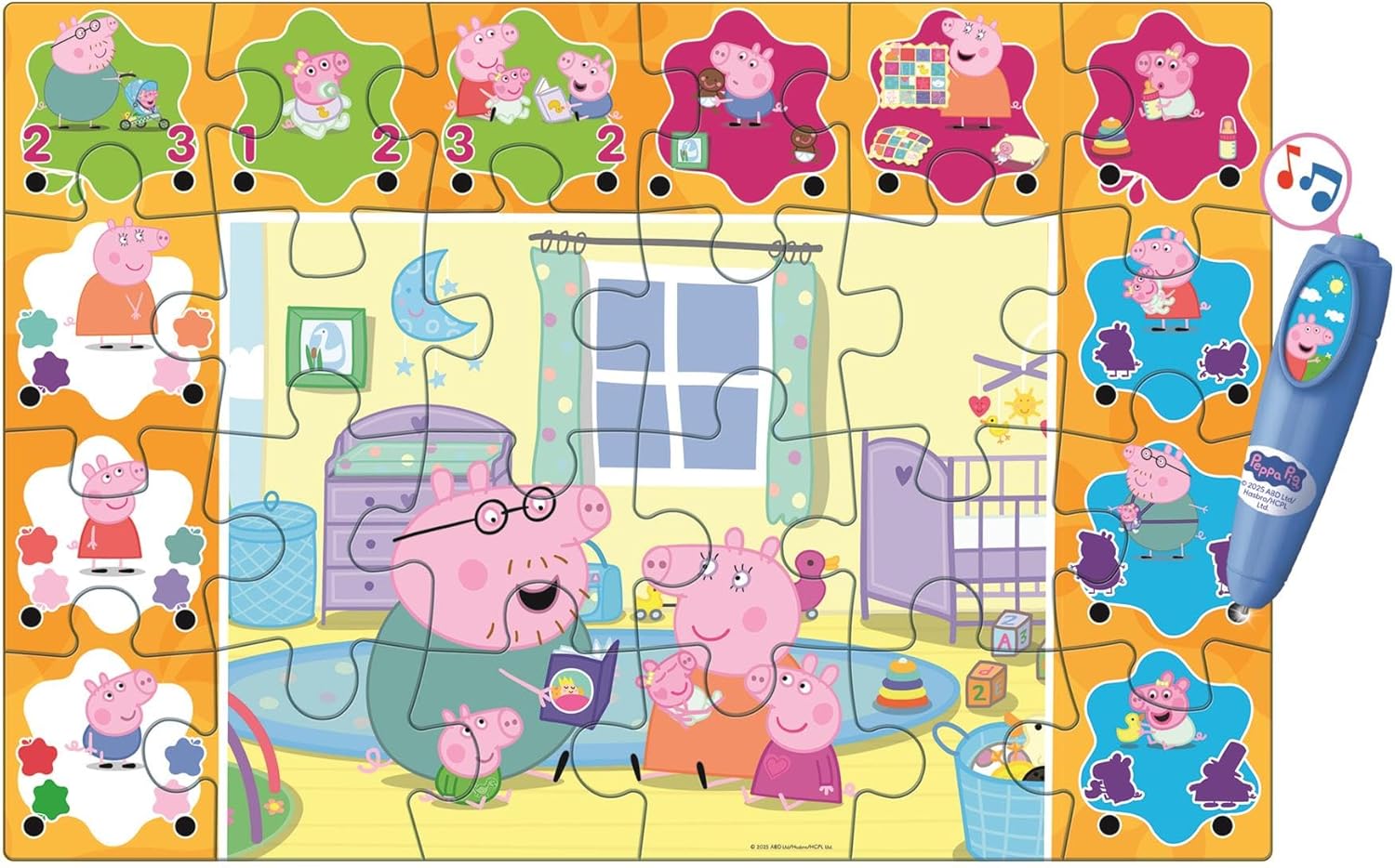 Clementoni Peppa Pig Interactive Floor Puzzle