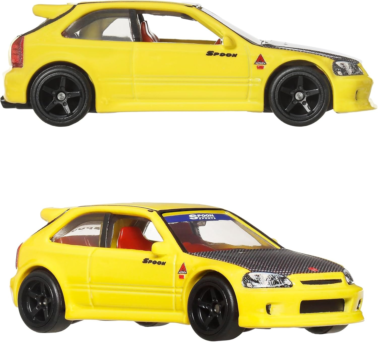 Hot Wheels Premium Car Culture '99 Honda Civic Type R (EK9) & Honda Civic Type R 1:64 Scale 2 Pack