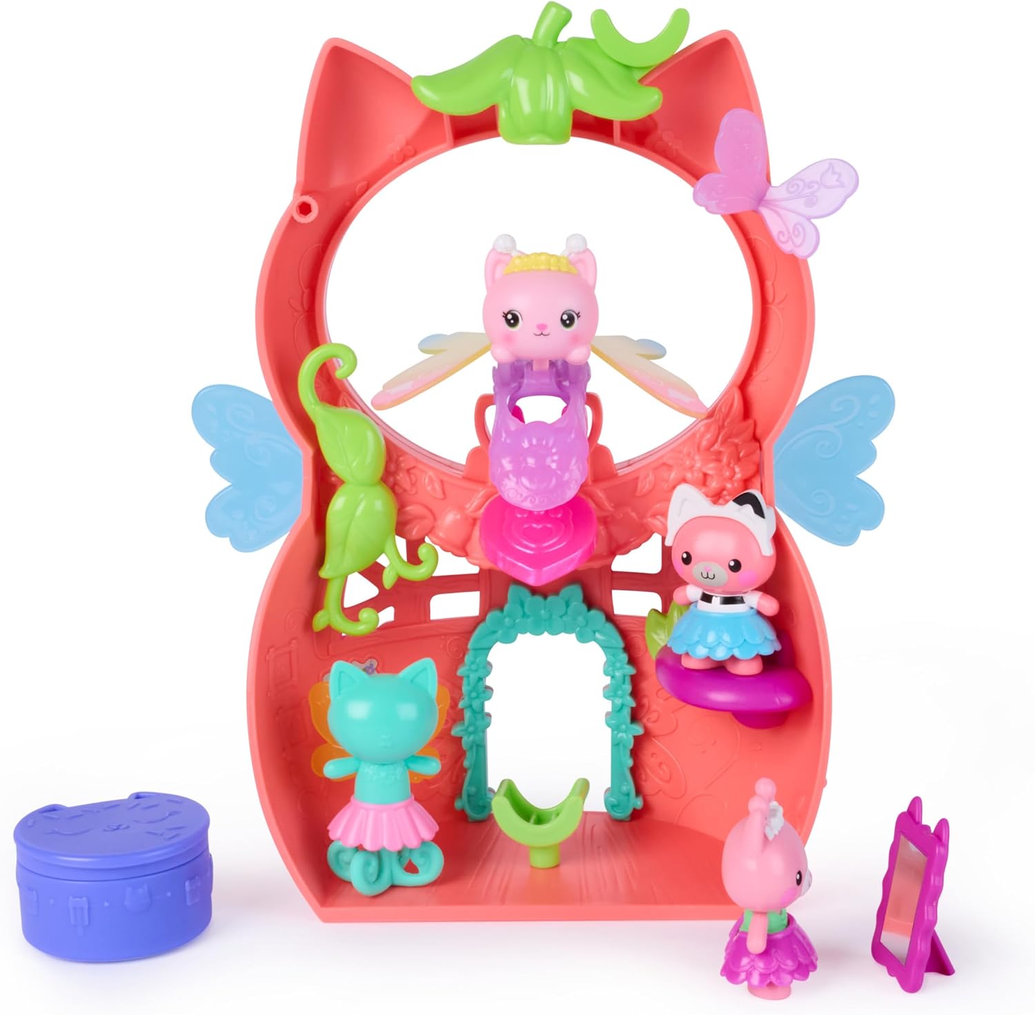 Gabby's Dollhouse Fairylandia Kitty Fairy's Flutter-riffic Playset