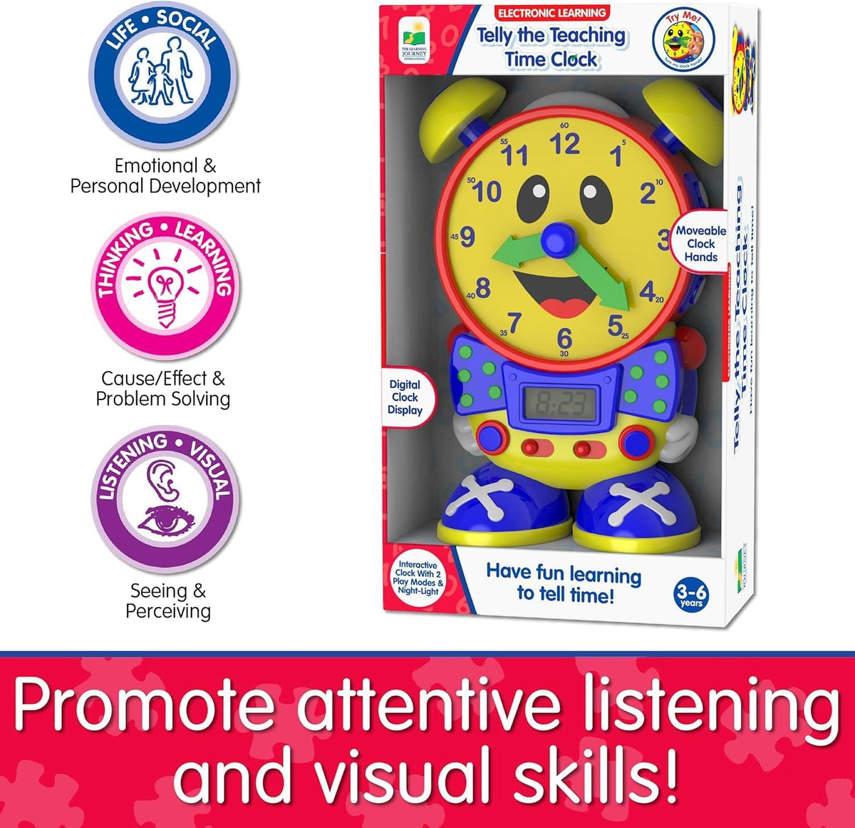 Telly The Teaching Time Clock