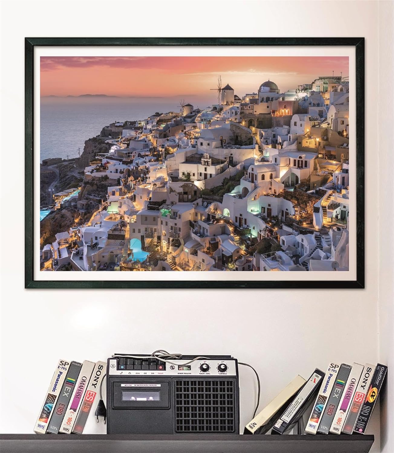 Clementoni Shades Of Santorini 1000 Piece Puzzle High Quality Collection