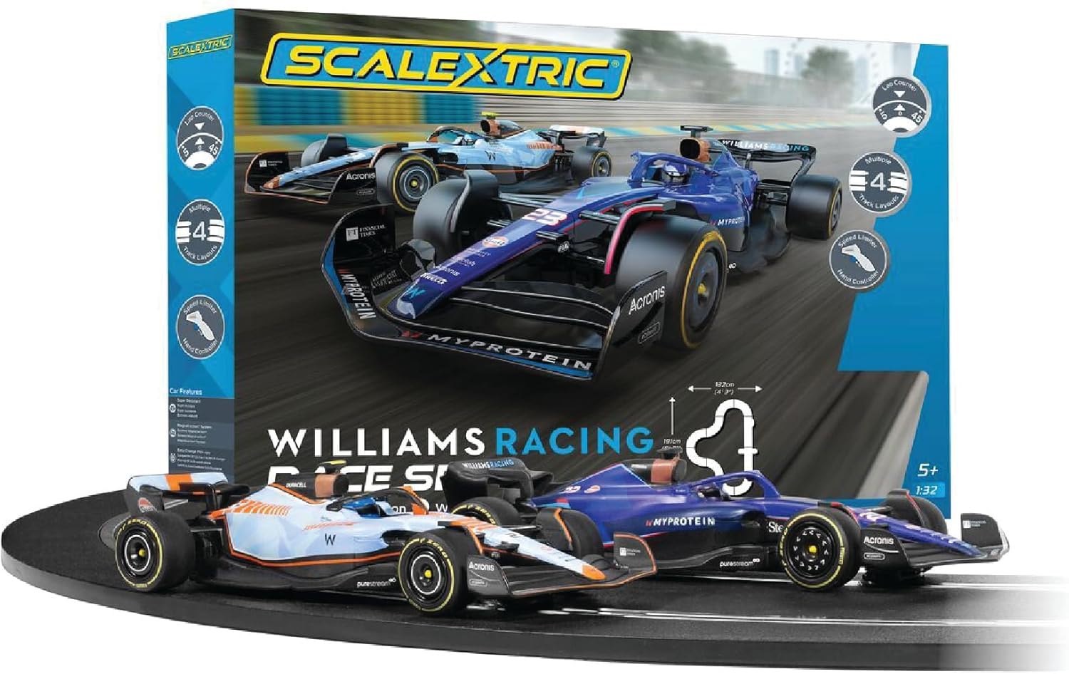 Scalextric Williams Racing Slot Car Set