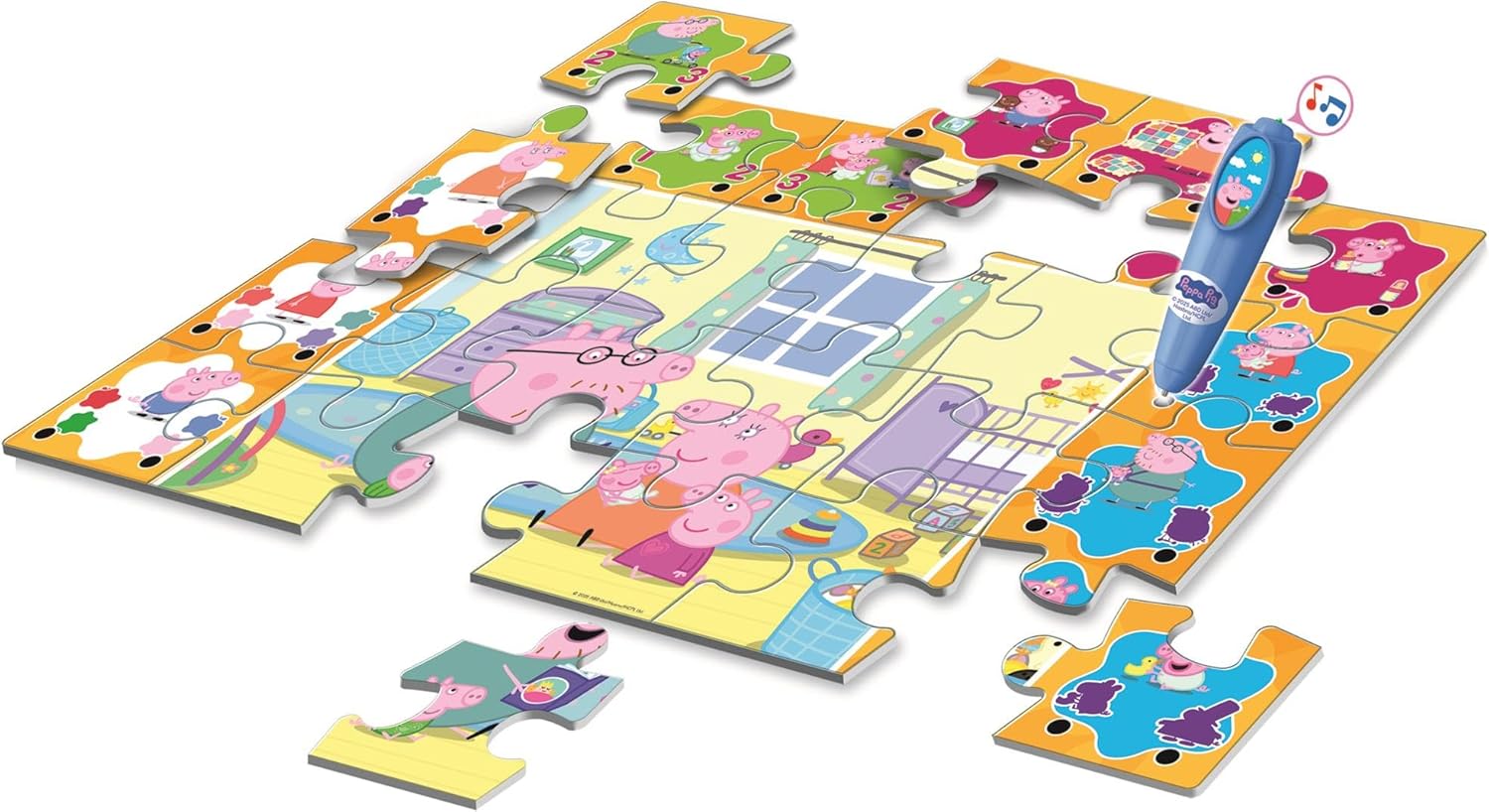 Clementoni Peppa Pig Interactive Floor Puzzle