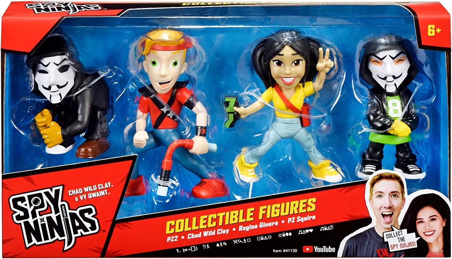 Spy Ninja 4 Figure Pack